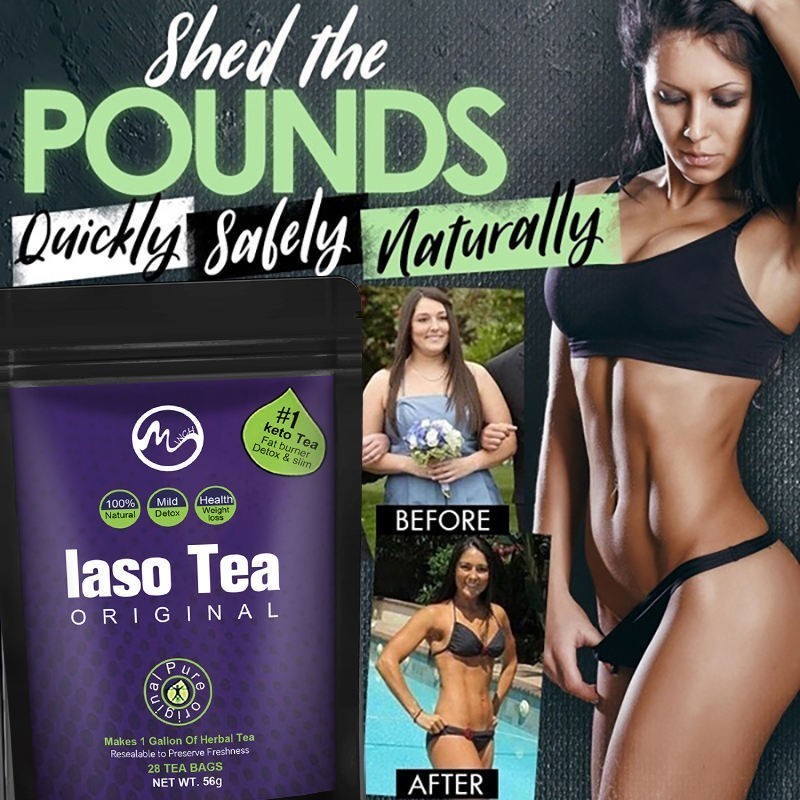 Detox Tea Slimming Tea Iaso Men designed for Women Tea 28 Bags Loose Weight Orig