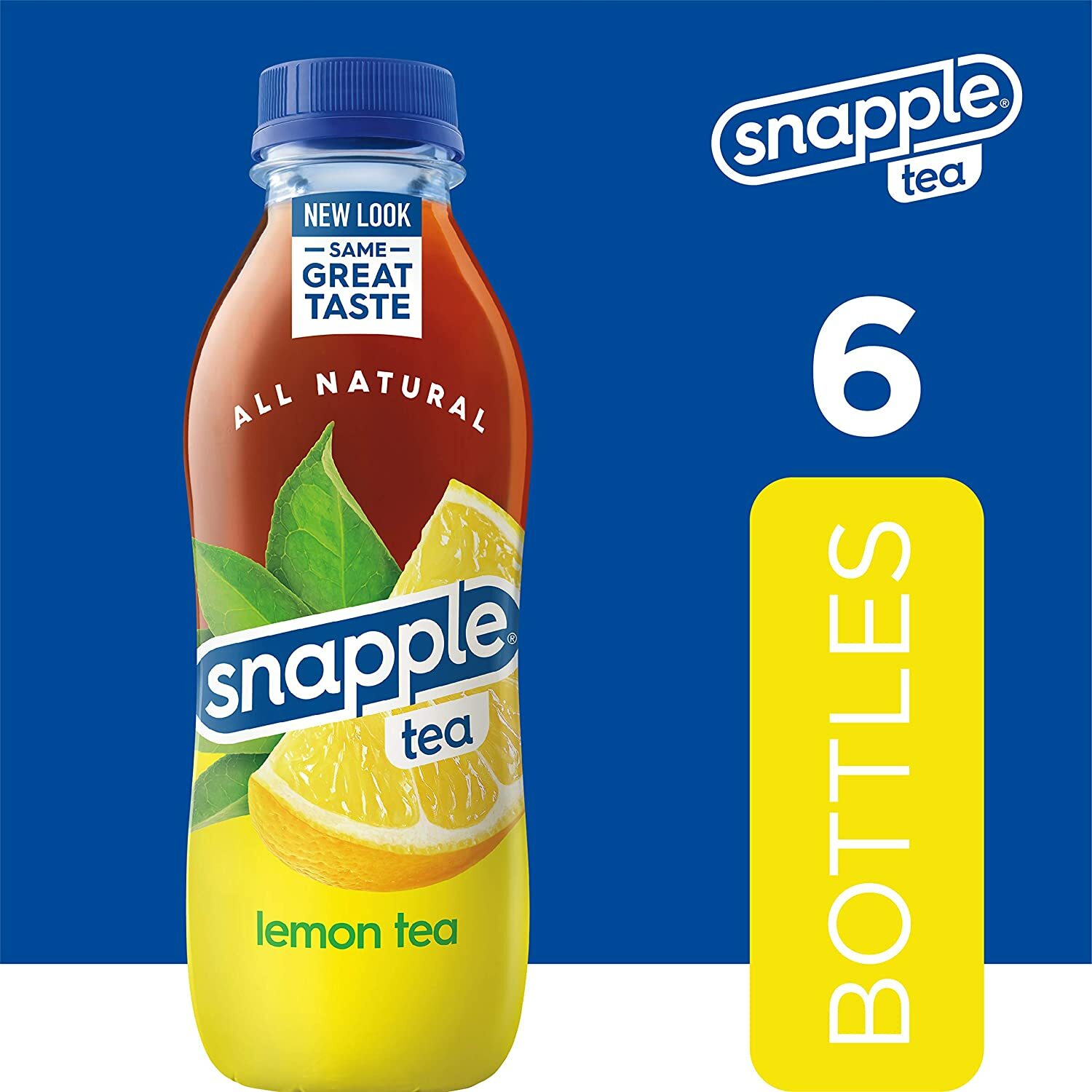 Snapple Lemon Tea 16 oz Bottles (Pack Of 6)