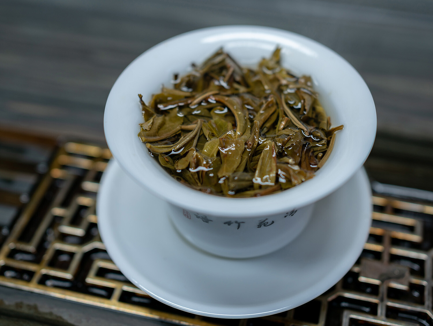Pu’er Raw Tea Yunnan LaoBanZhang Ancient Tree 357g Cake Natural Healthy