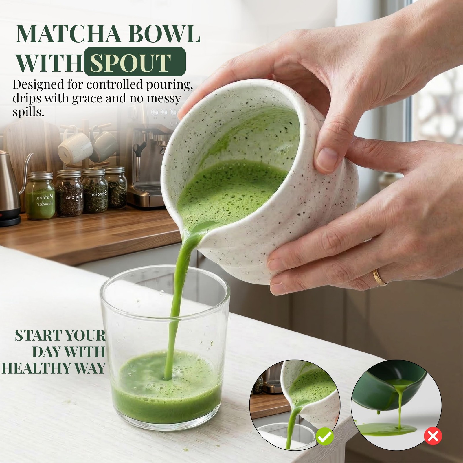 BARISTA EMPEROR® PREMIUM 11pcs MATCHA WHISK SET – Professional Matcha Kit Set…