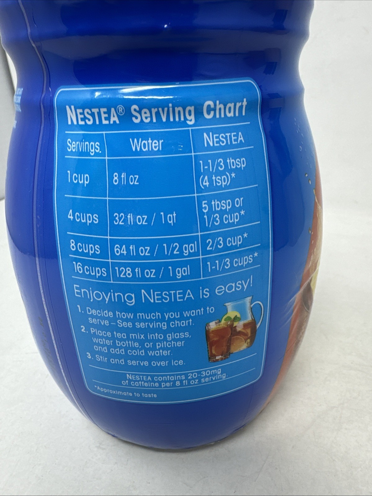 NESTEA Sweet Iced Tea Instant Discontinued and RARE 20 Quarts BB 2020 Sealed