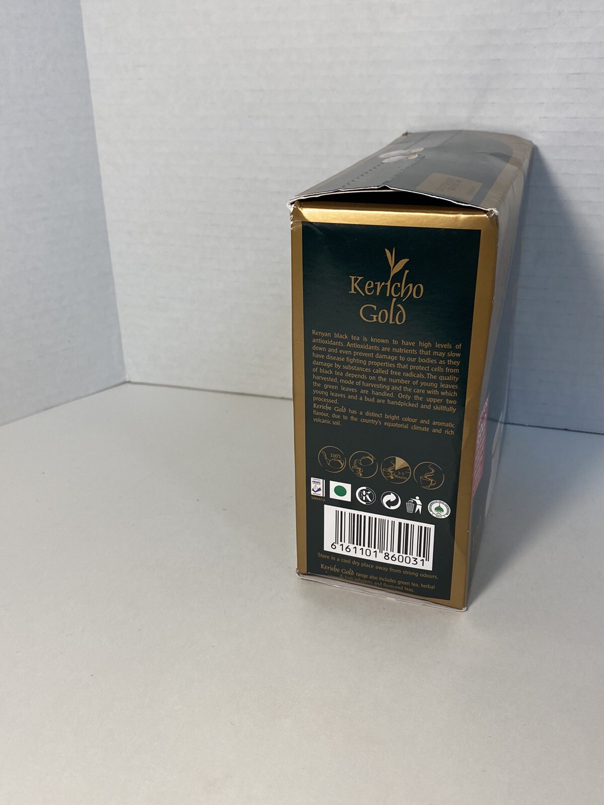 Kericho Gold Pure Kenya Black Tea 100 TEA BAGS