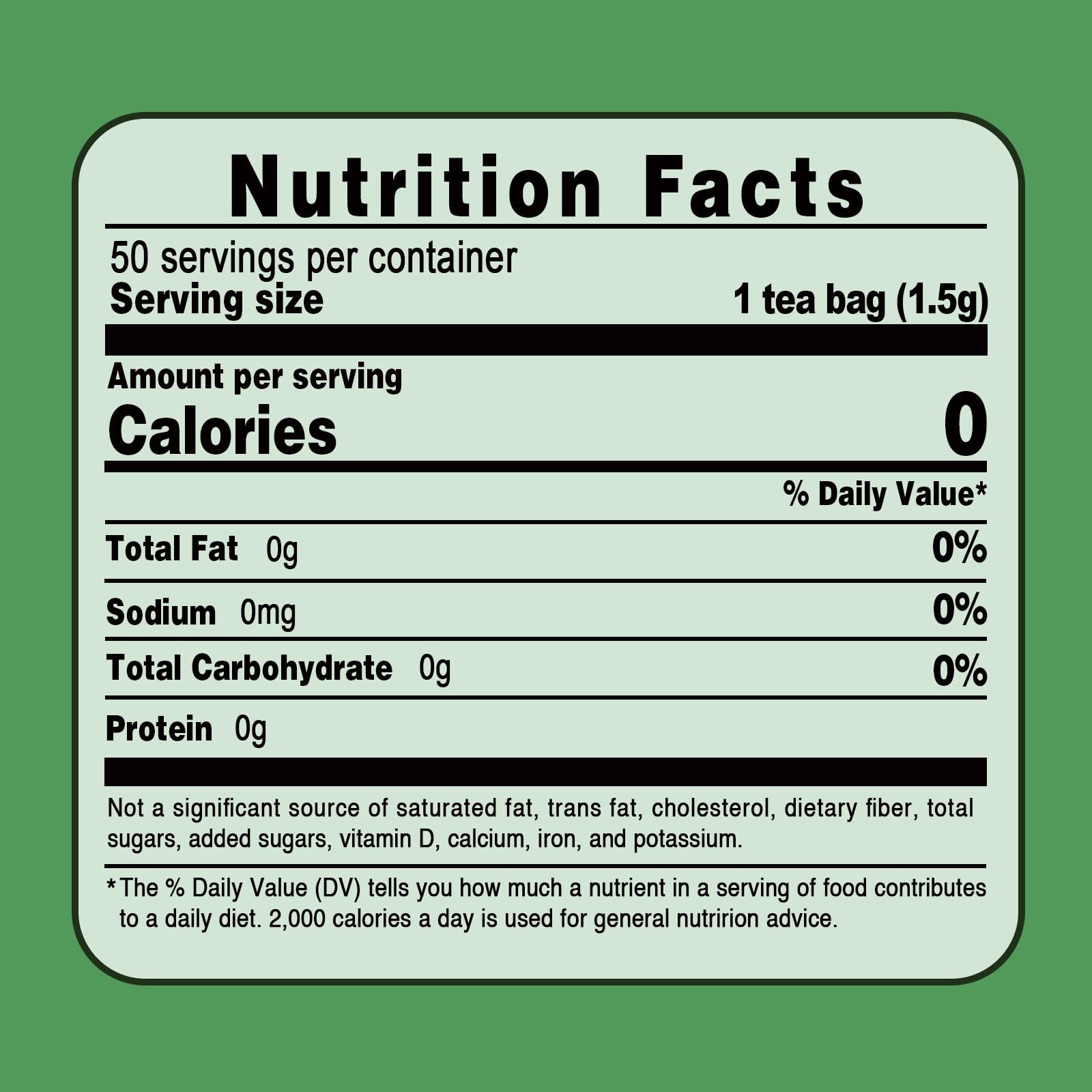Chanca Piedra Tea Bags – 50 Count – Natural 50 (Pack of 1)