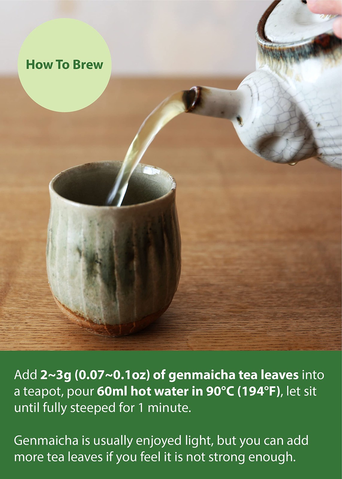 Kawashimaya Organic Genmaicha 35.27 oz 1000g – Japanese Green Tea with Roaste…