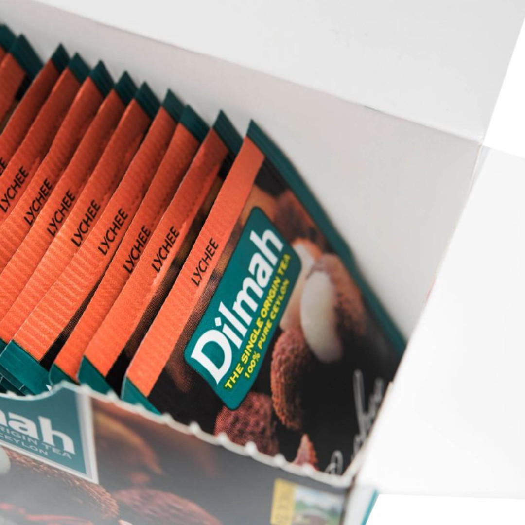 lychee balck tea 100% Natural Quality Original 20 Tea bags Dilmah 30g