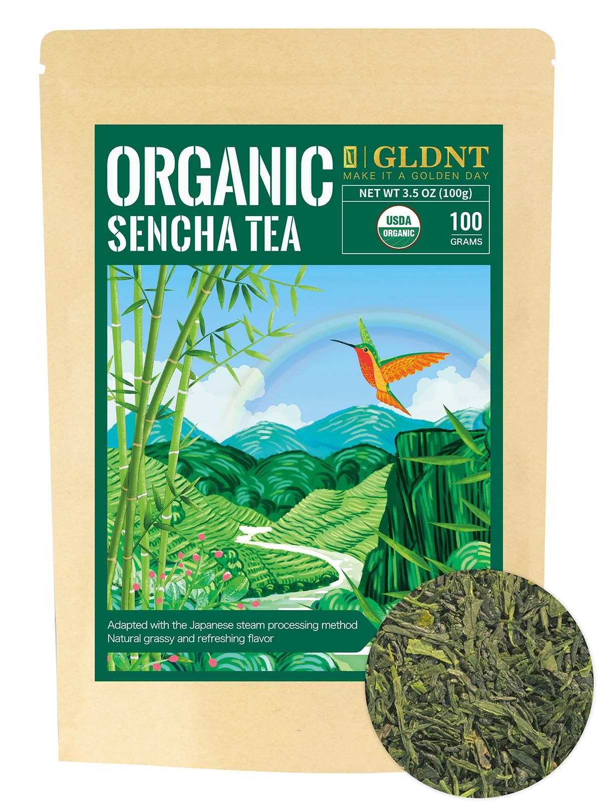 Organic Sencha Tea, Shade Grown Gyokuro Green Tea Loose Leaf, Steamed Sencha …