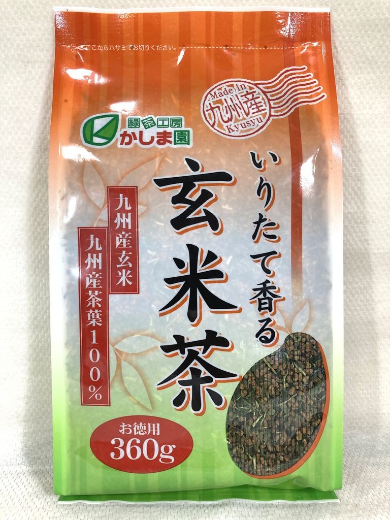 GE9 Japanese Roasted Green Tea GENMAICHA Loose Leaf 360g(12.7oz) Kyushu Japan
