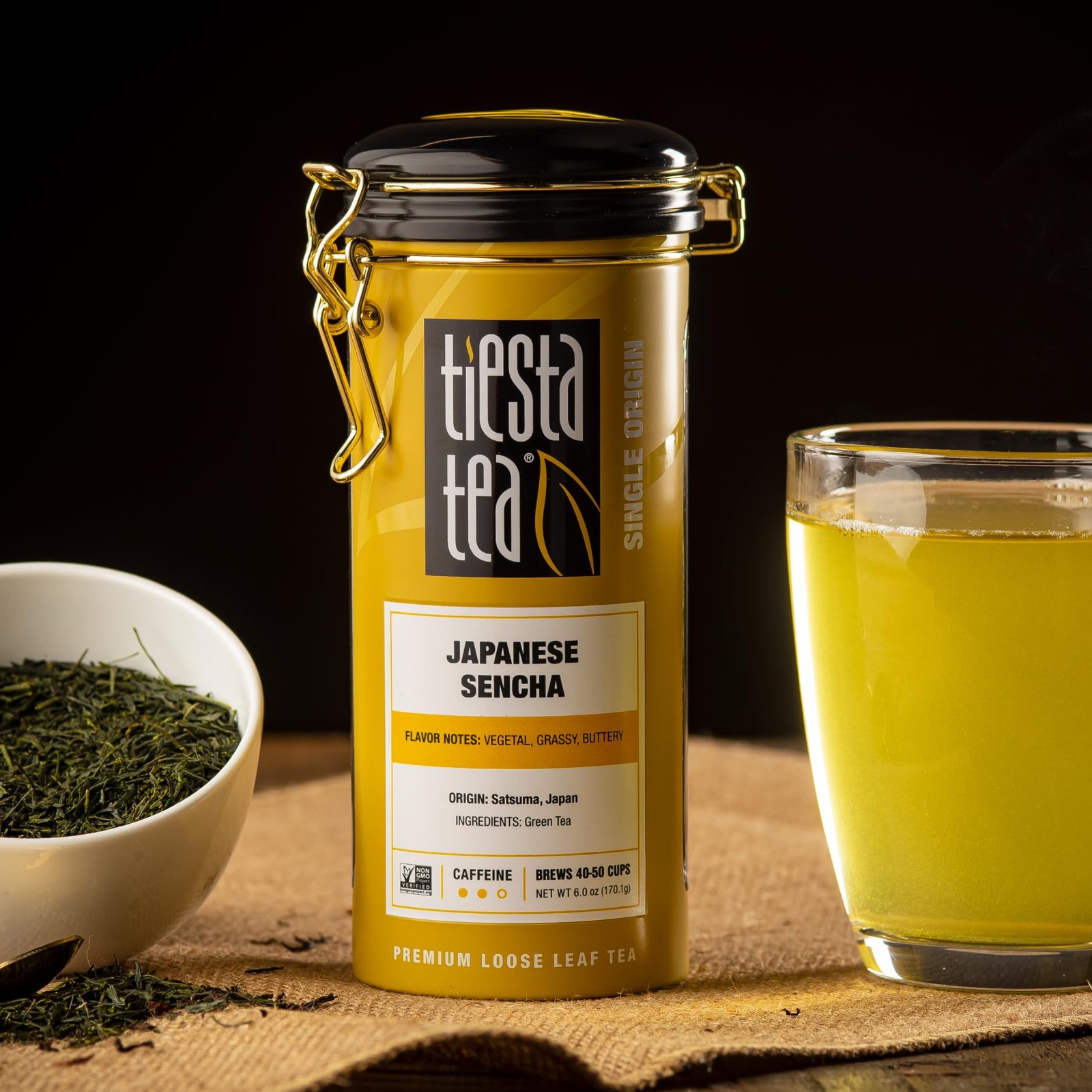 Tiesta Tea – Japanese Sencha Tea, Loose Leaf, Single Origin Premium Sencha Gr…