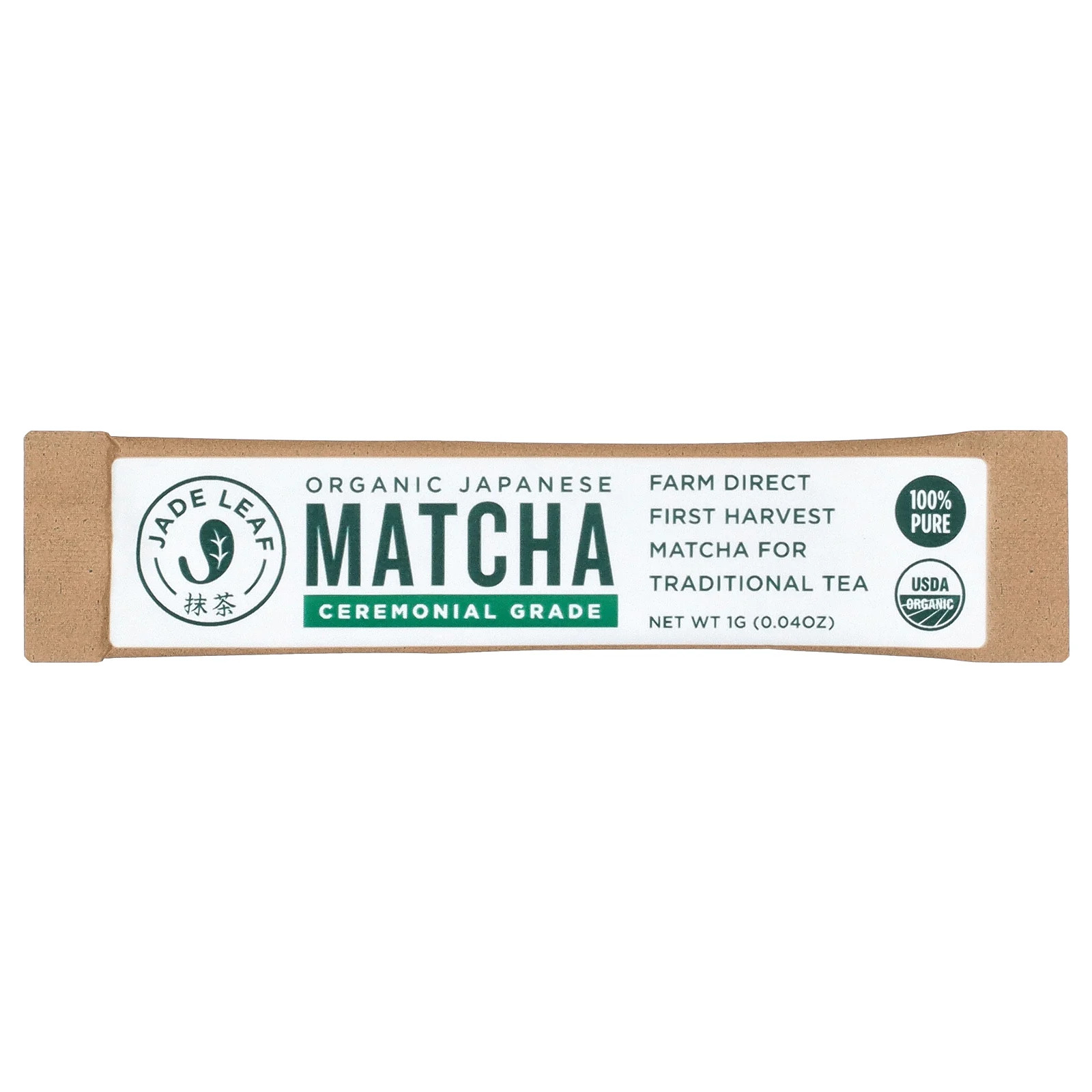 Organic Japanese Matcha, 7 Packets, 0.04 oz (1 g) Each