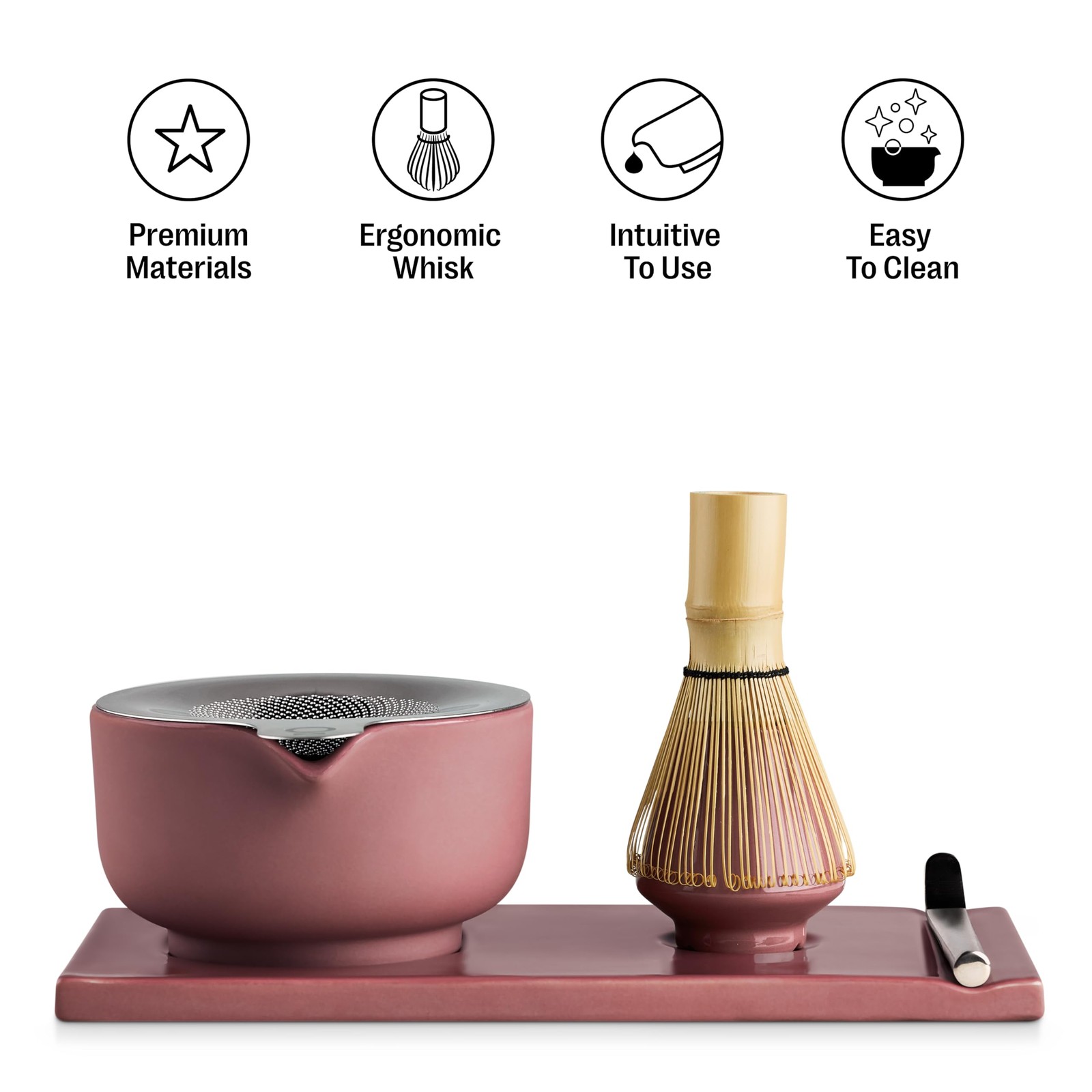 Fellow Matcha Set, Complete Matcha Tea Kit with Ceramic Bowl, Bamboo Whisk & …