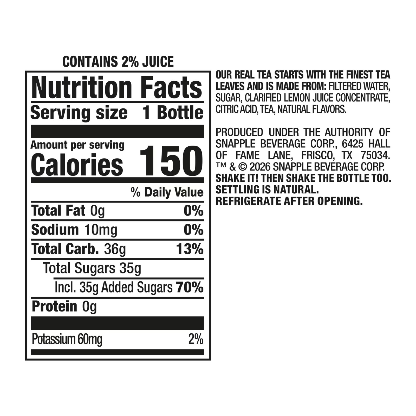 Snapple Raspberry Tea & Lemonade, 16 Fl Oz, 12 Pack *LIMITED EDITION*