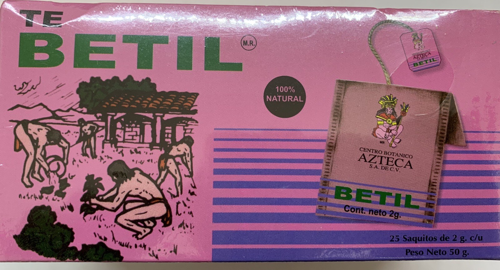 Te De Betil 2 Pack 50 Tea Bags Malabar Prodigiosa Changarro Guayacan Tronadora