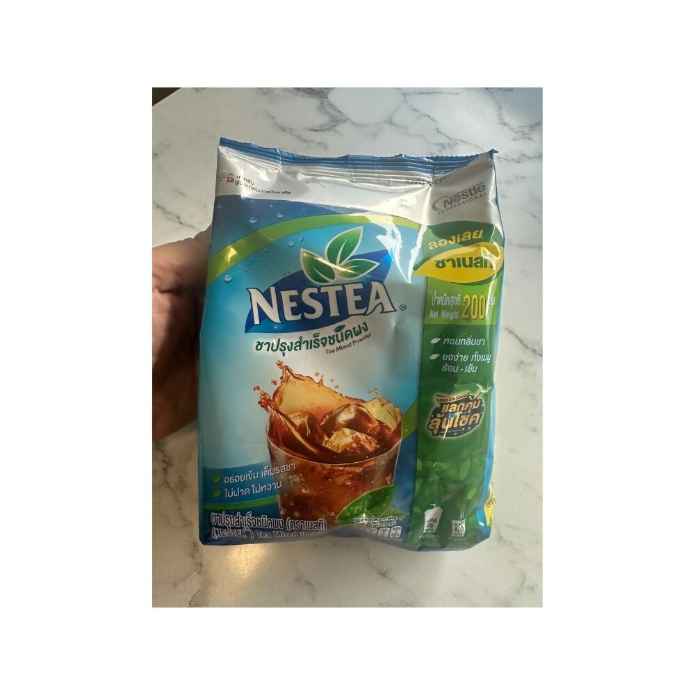 Nestea Unsweetened Instant Tea No Sugar 100% Nestle Mix Iced Tea Powder 1x200g