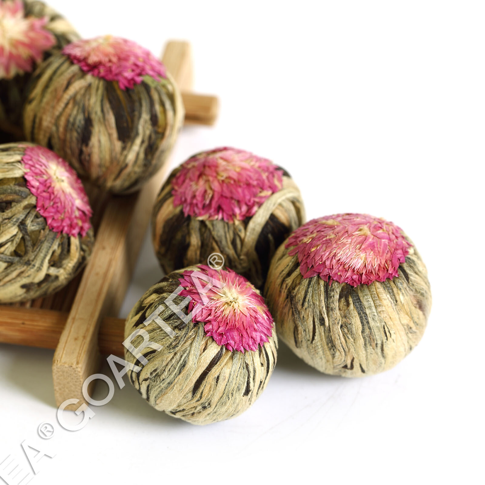 GOARTEA 12Pcs Blooming Tea Flowers Balls Blooming Artistic Flower Tea Green Tea