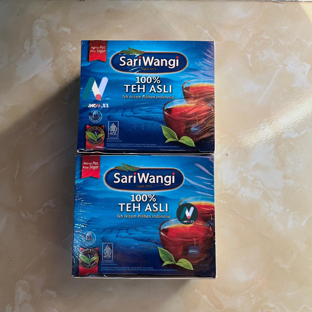 SARIWANGI Premium Black Tea Original Natural Indonesian Fragrance Legendary 2PAX