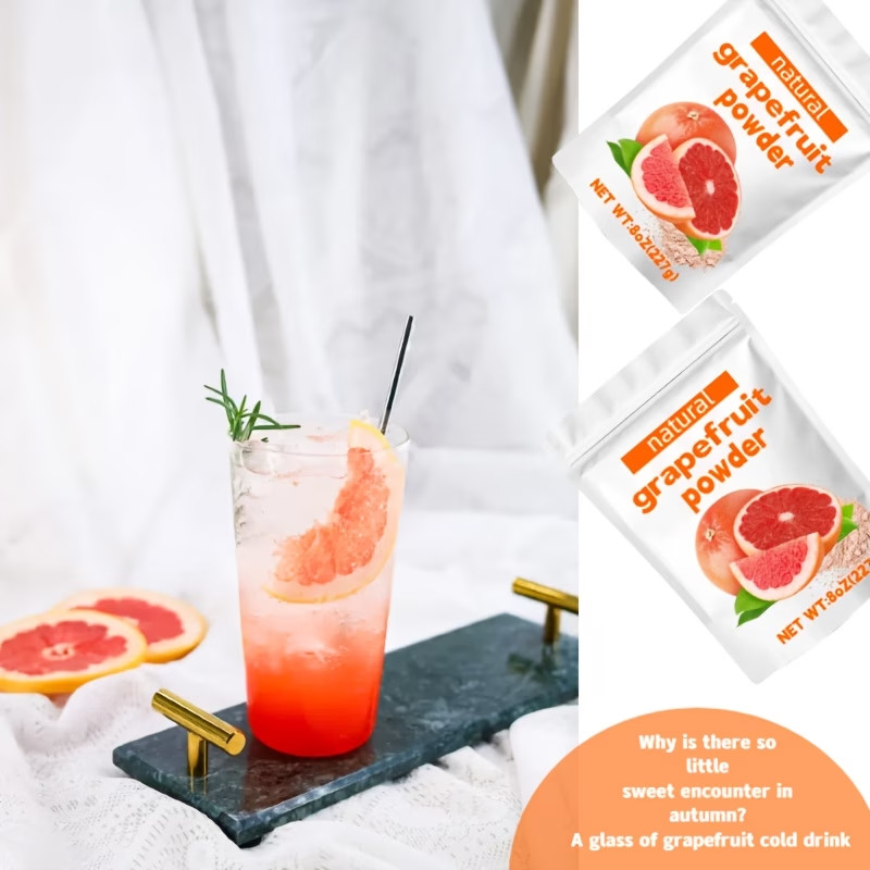 Natural High-Quality Premium Grapefruit Powder Abundant in Vitamin C Vegan
