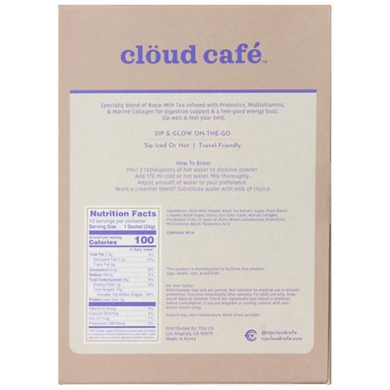 Cloud Cafe Royal Milk Tea 10.0 ea