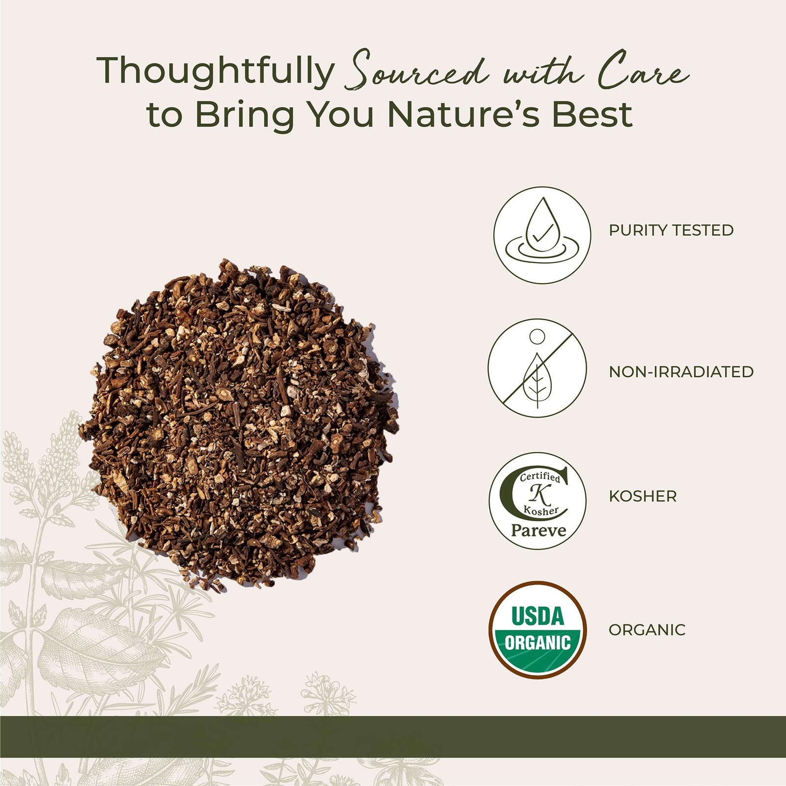 Starwest Botanicals Organic Raw Dandelion Root 16 Ounce (Pack of 1), No Color