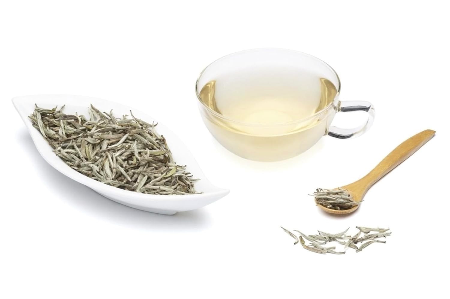 White Silver Needle Tea Bags – Bai Hao Yinzhen Tea Triangles – Silver Tip Tea