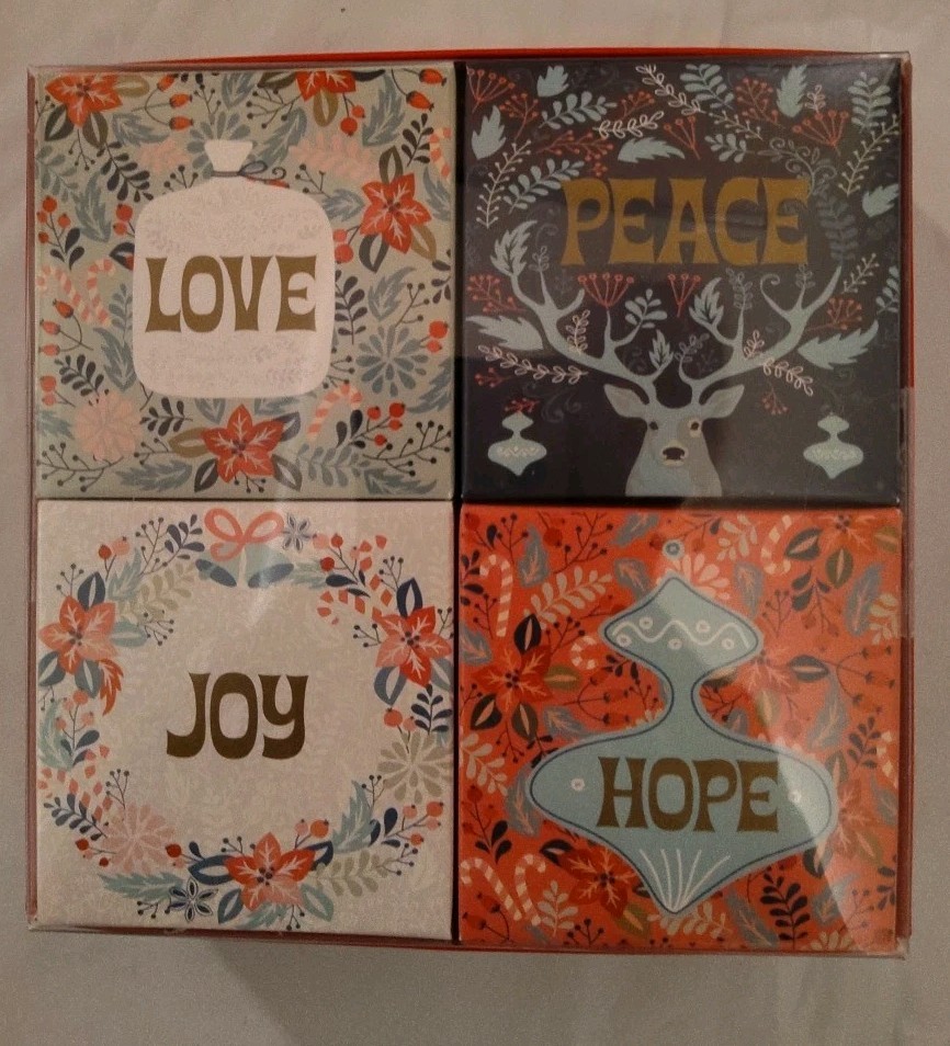 Tea Wisdom 60 Tea Bags Love Peace Joy Hope