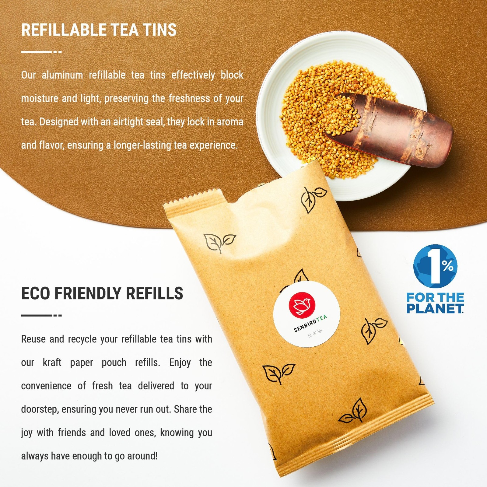 Senbird Premium Sobacha Japanese Soba Buckwheat Tea From Hokkaido Loose Le…