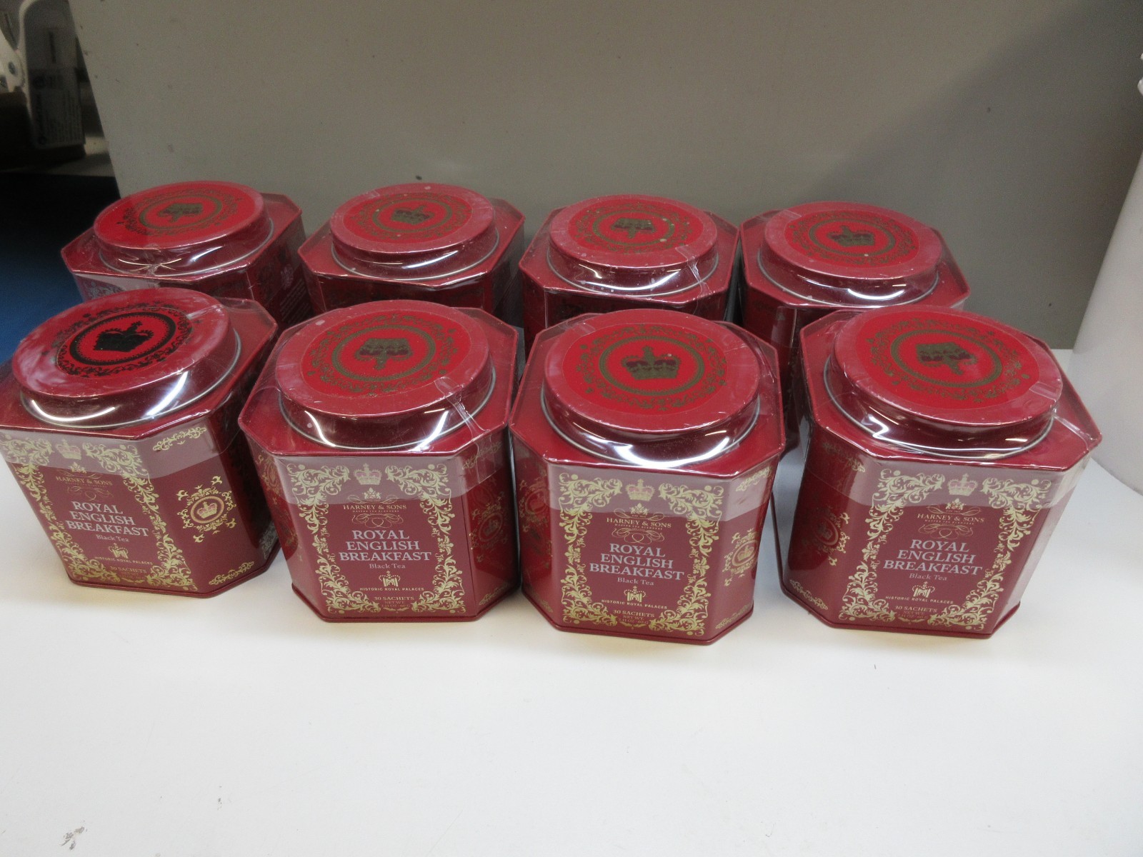 Royal English Breakfast, Black Tea, 30 Sachets, 2.11 oz (60 g) LOT of 8