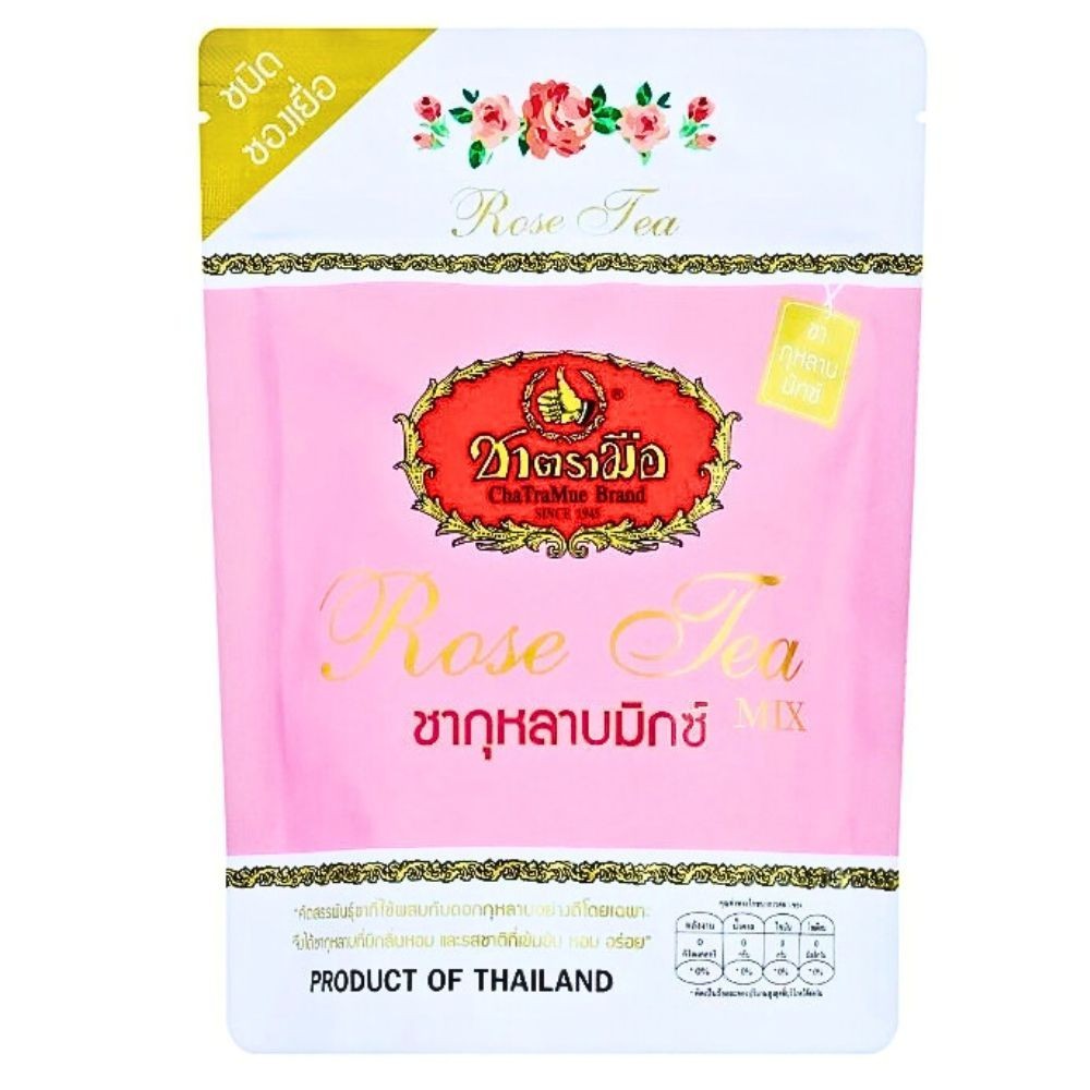 ChaTraMue Oolong Rose Tea 2.5g x 60 Sachets Thai Premium Floral Tea x 2 pcs./Set