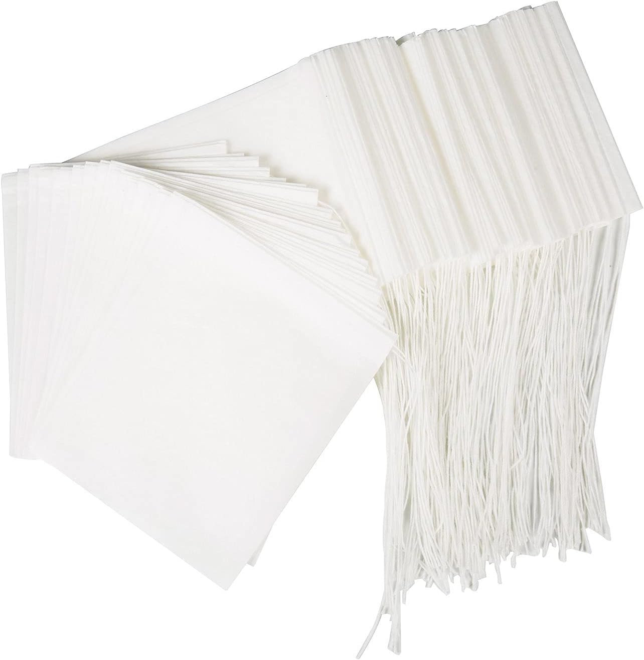 100PCS Disposable Tea Filter Bags Drawstring Loose Leaf Tea Infuser 1 Cup SizeX0
