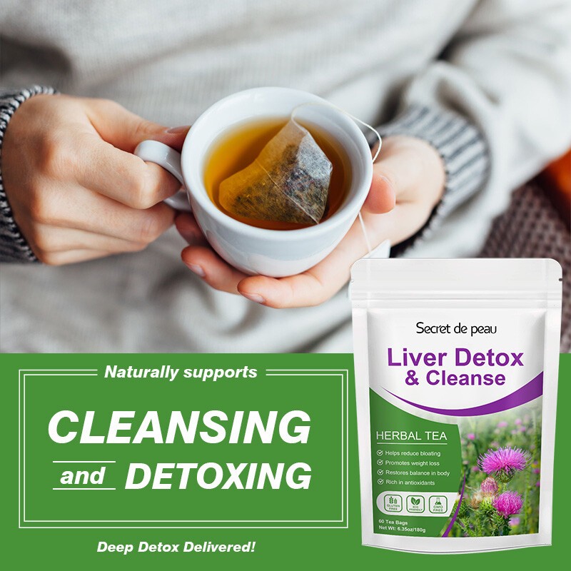 30/60/90 Bags Liver Cleanse & Detox Support Liver Detox Tea Herbal Kidney