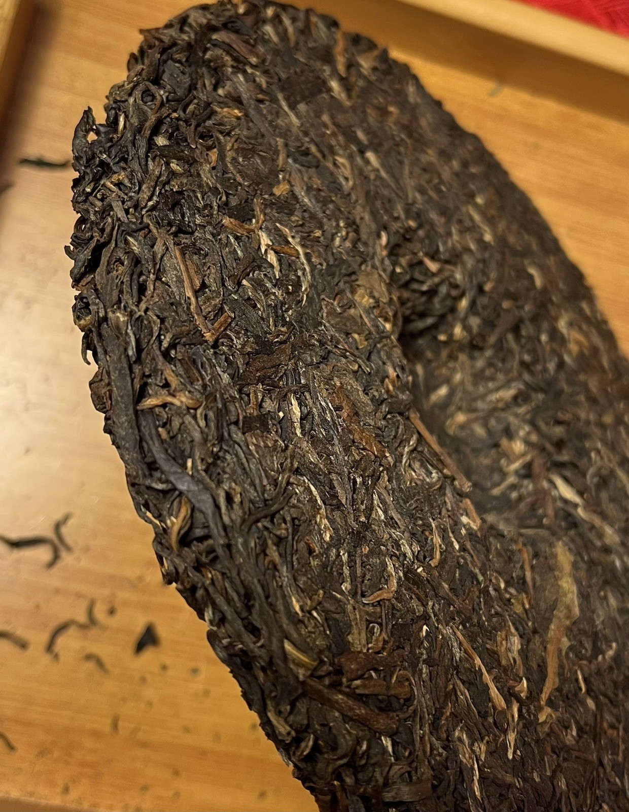 1999 Yunnan Yiwu Liu Baoxiu Tong-Qing-Hao Aged Raw Puerh Tea 357g 廿七年陈易武同庆号老生普洱茶