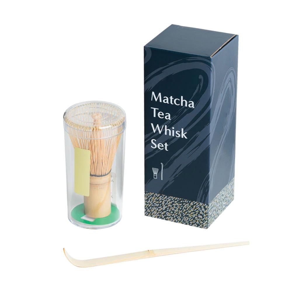 Bamboo Matcha Whisk, Chasen Tea Stirring Tool, Traditional Kit, Beige