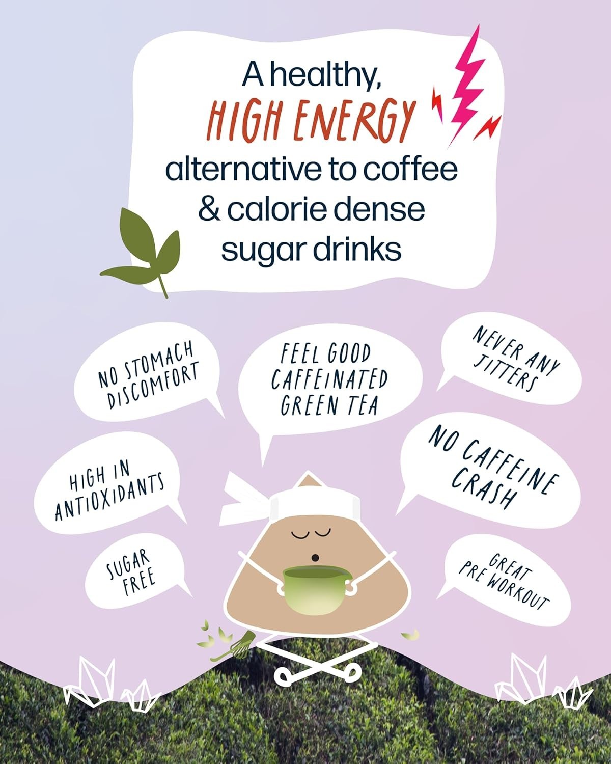 High Caffeine Mushroom Tea 155 mg – : Organic Reishi Breakfast Black Tea Bags…