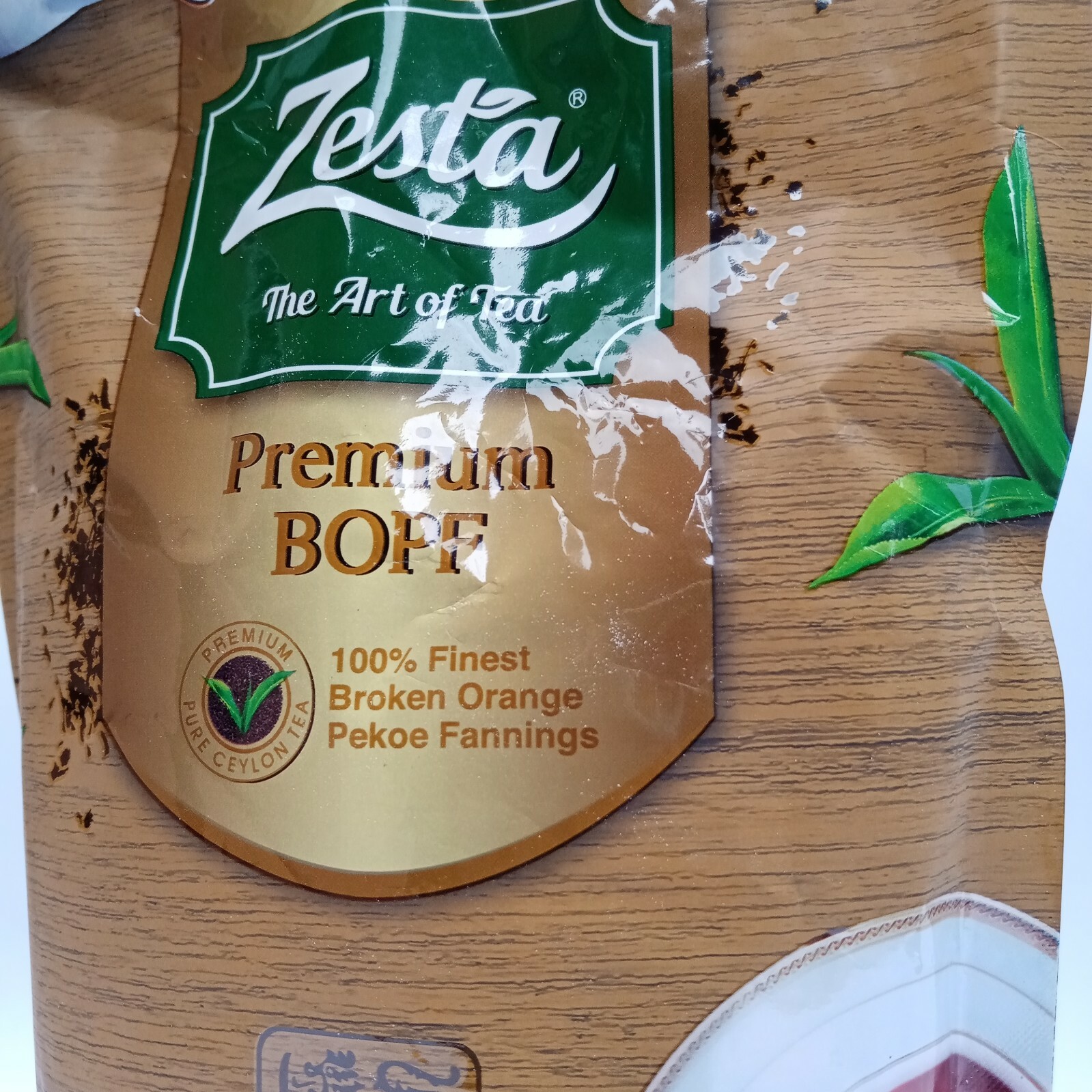Zesta Tea 390 Grams Leaf Powder 100% Pure Natural Super Drink Gluten-Free