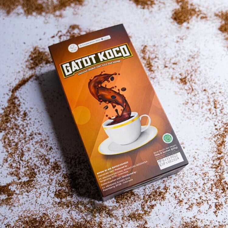 1 BOX Coffee Drink Supplements Vitality For Stamina from Dr. Hen Gatot Koco