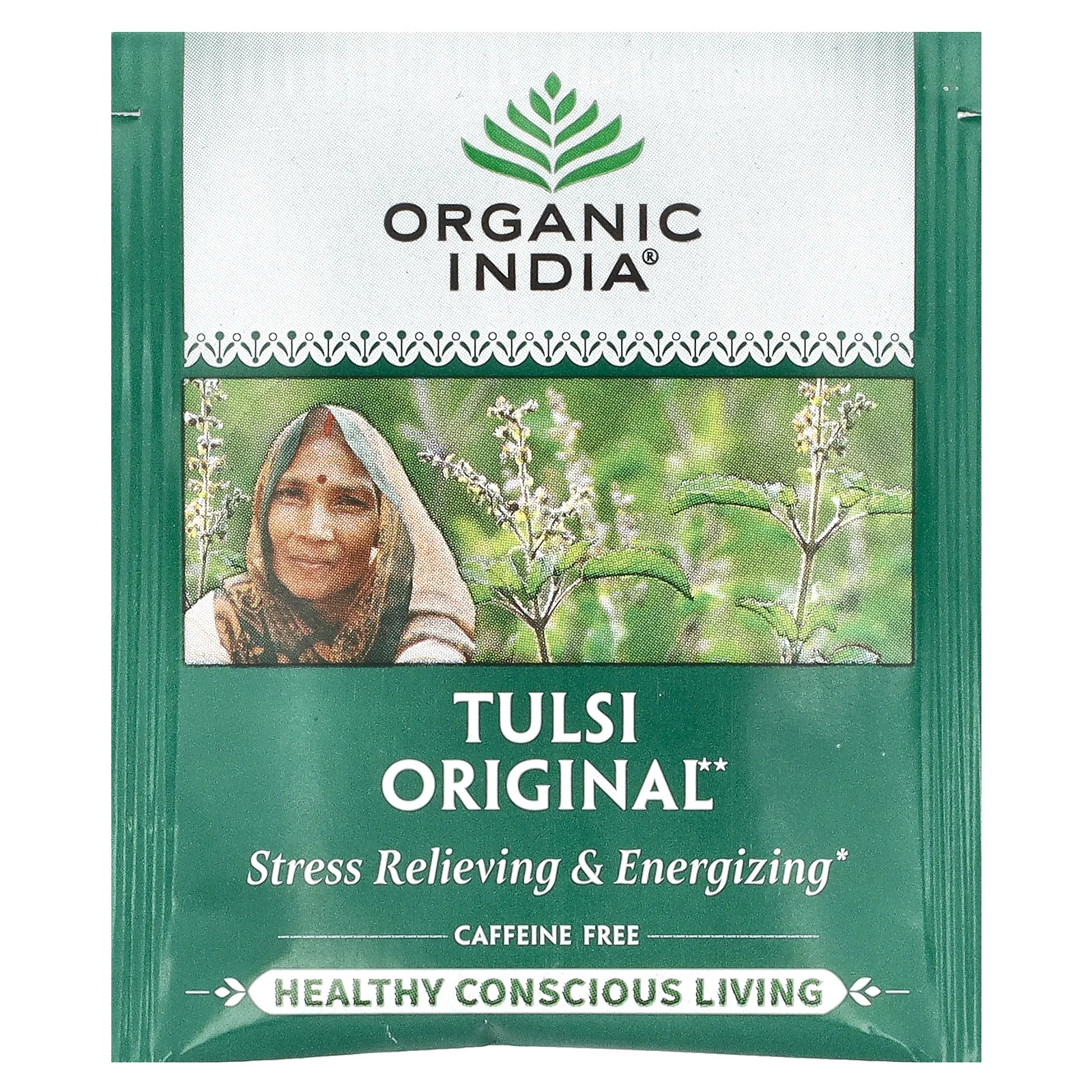 Tulsi Tea, Original, Caffeine-Free, 18 Infusion Bags, 1.14 oz (32.4 g)