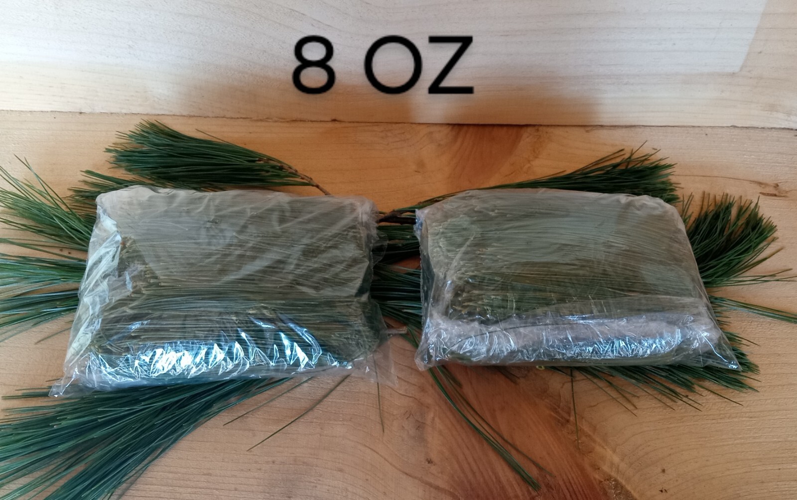 Fresh Eastern White Pine needle tea Maine Forest grown Suramin organic Health