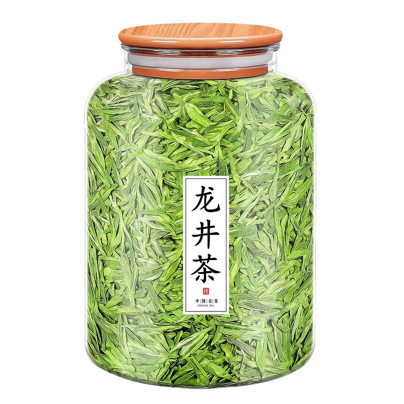 500g Authentic Hangzhou Longjing Tea Strong Aroma Premium Green Tea Canned Tea