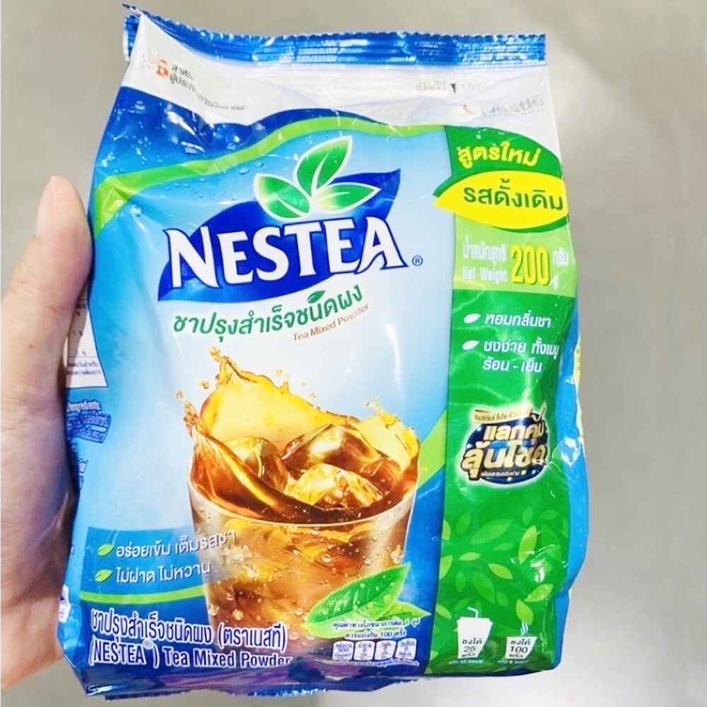 N4 Nestle Instant Mix Iced Tea Powder Nestea Unsweetened Tea No Sugar 200g sell