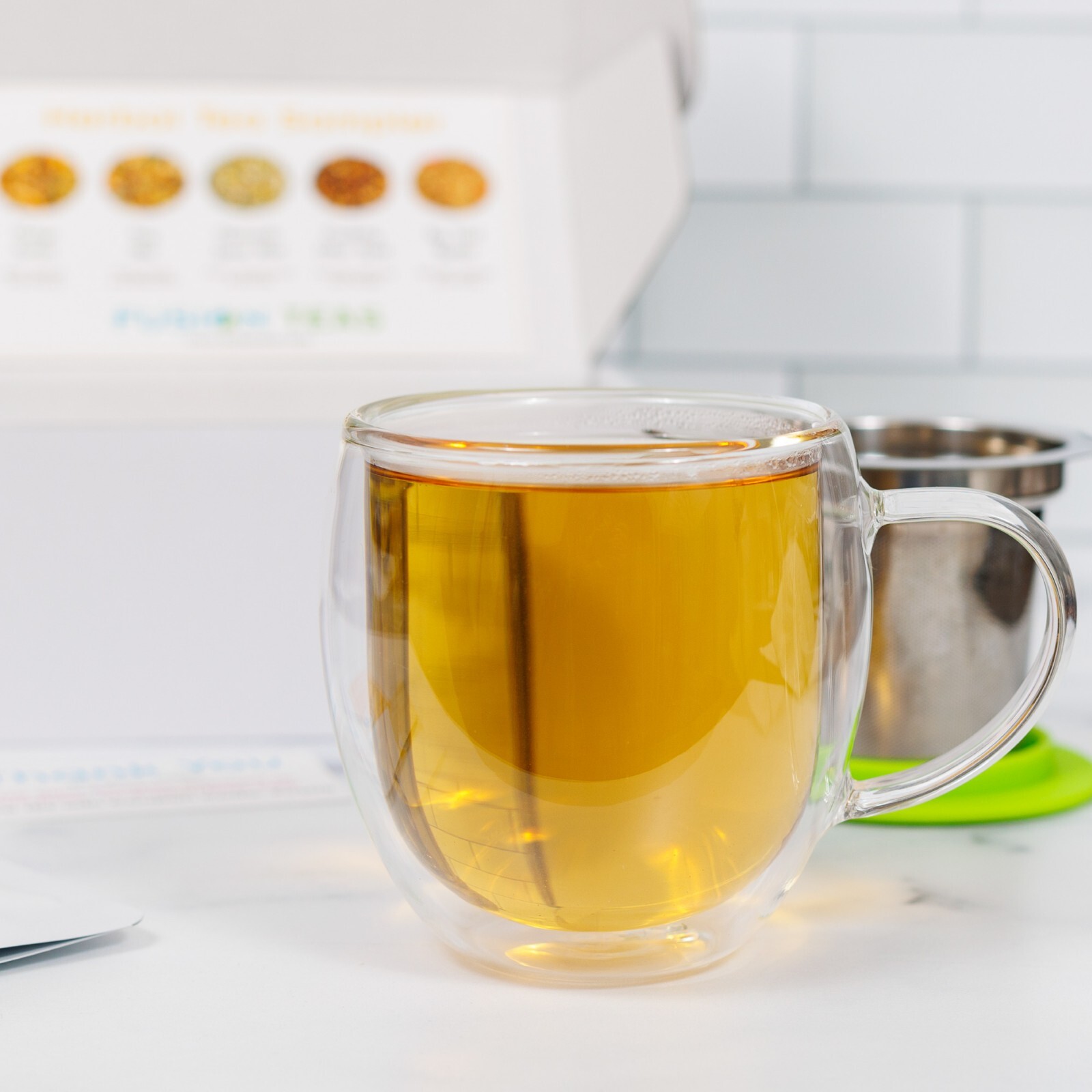 Herbal Tea Sampler – 5 Best Selling Loose Leaf Teas (Makes 40+ Cups) Fusion Teas