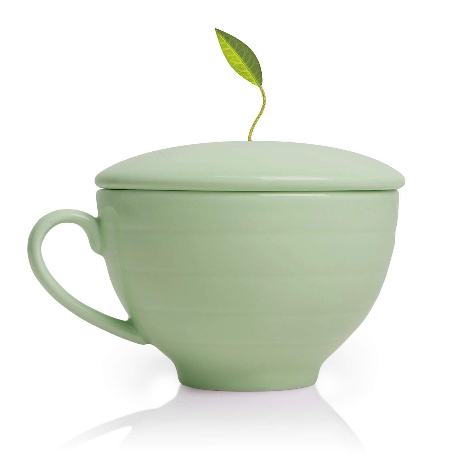 Tea Forte Fleur Tea Gift Set Cafe Cup Tray 10 Pyramid Infuser Tea Bags