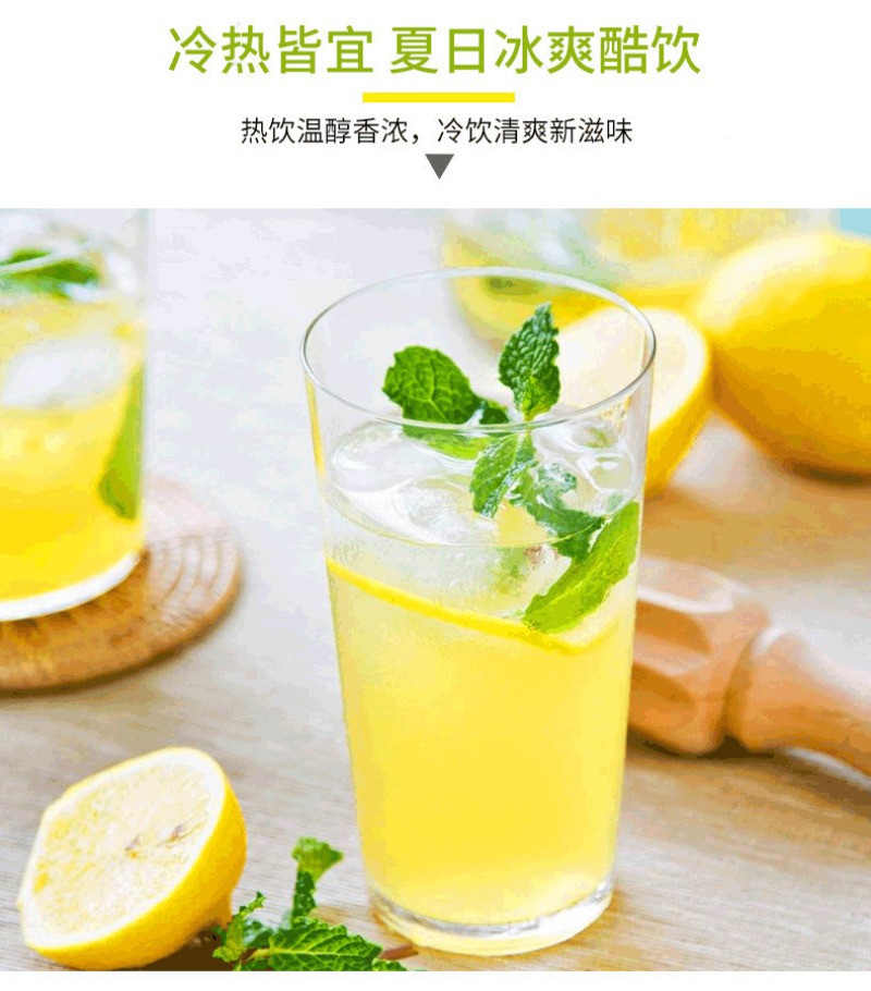 250g Freeze-dried Lemon Slices Brew Tea Flower Fruit Tea Packaged Beauty Tea