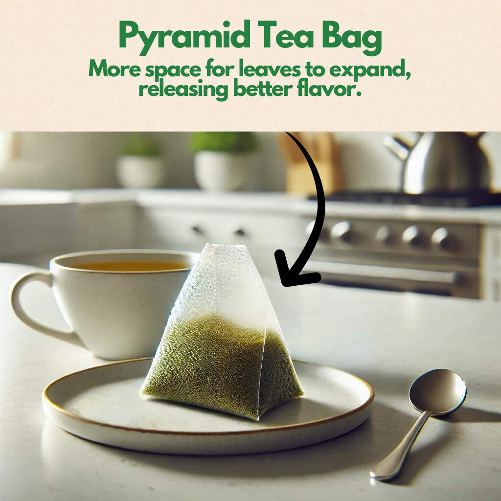 Organic Milk Thistle Seed Tea Bags – 100 Count (Plant-Based Pyramid Tea Bags)
