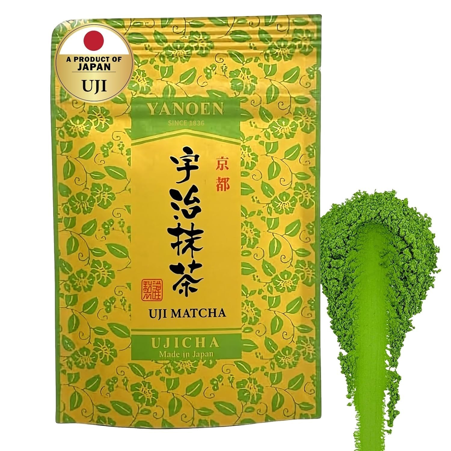 Ceremonial Grade Uji Matcha Powder – Stone-Ground from Kyoto Japan, Umami-Ric…