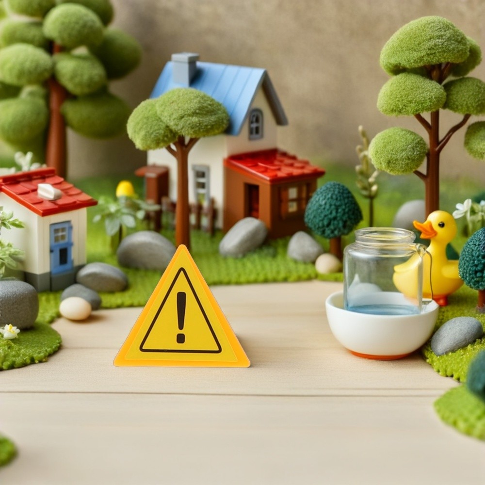 56 Pcs Engineering Road Sign Model Crosswalk Signal Toys Caution Signs Game