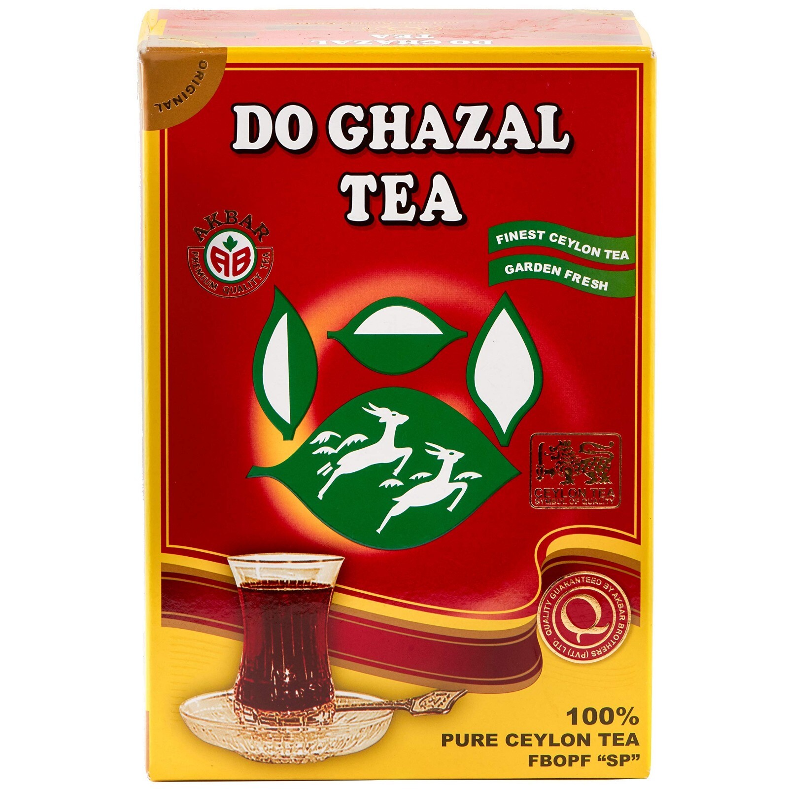 DO GHAZAL TEA GARDEN FRESH 0 PURE CEYLON TEA 16OZ(454G)