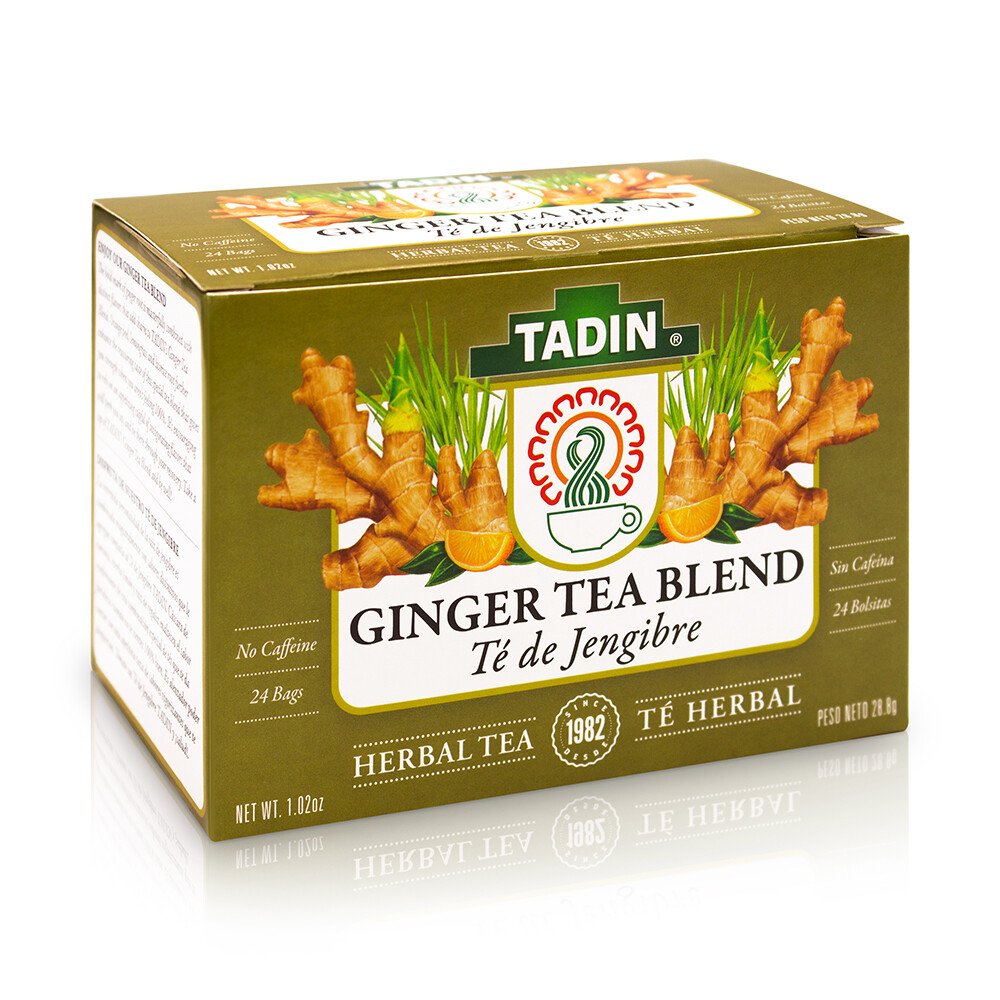 TADIN GINGER TEA BLEND WITH 24 BAGS