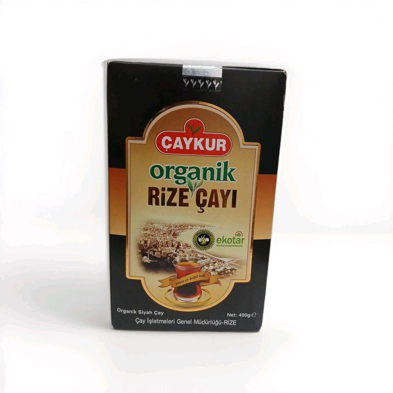 Caykur Organic Rice*Çayi Ekotar Tea At Its Purest Organic Black Tea 400g/14.oz
