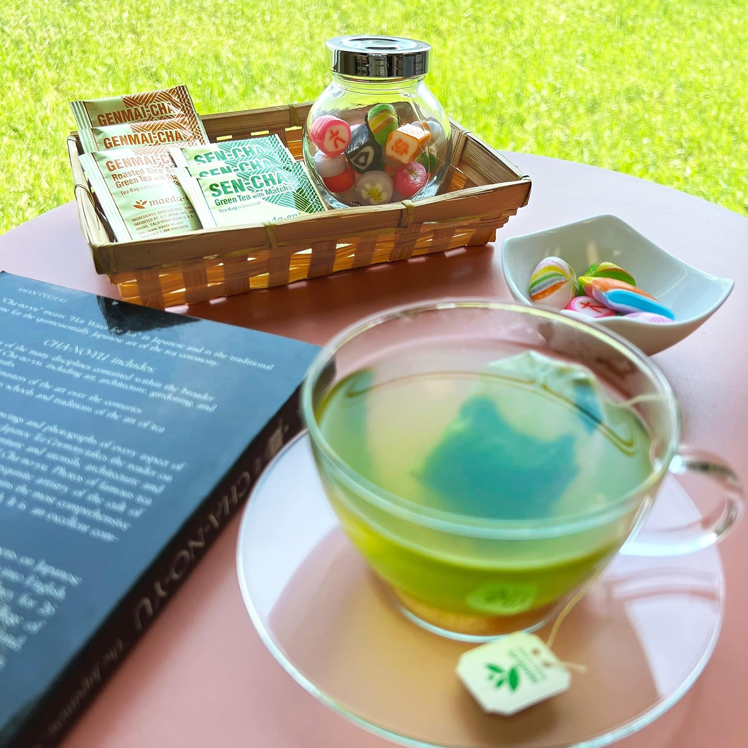 Sen-Cha with Matcha Green 100 Tea Bags Powder Japanese Origin Green Tea Leaves I