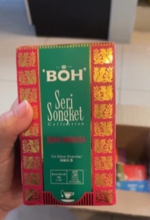 10 X PACKS BOH Seri Songket Passion Fruit Teabag Sachet (20’s) FREE SHIPPING