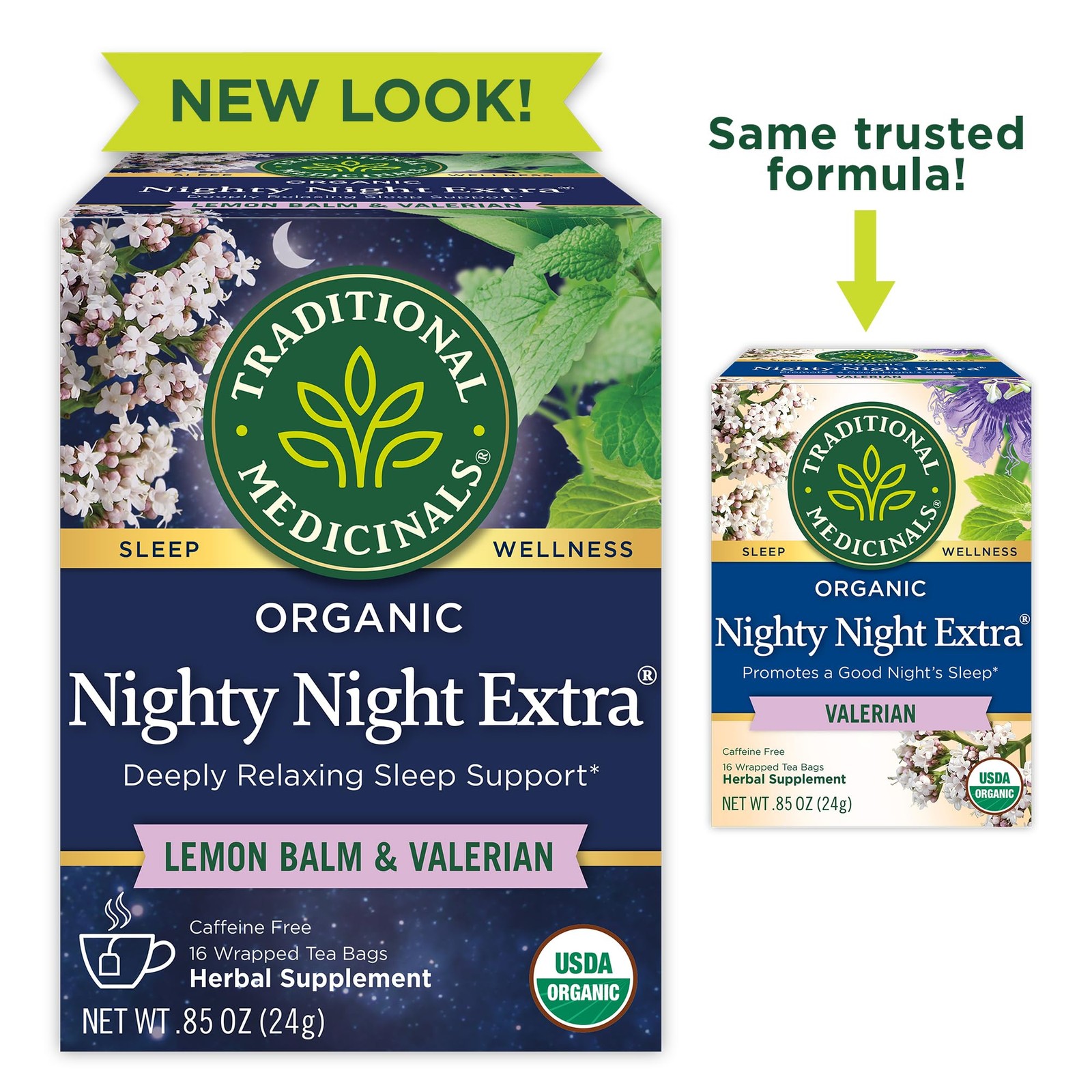 Traditional Medicinals Organic Nighty Night 16 count (Pack of 1), No Color